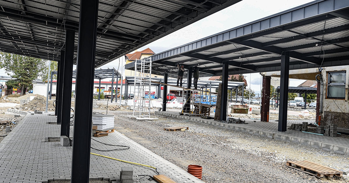 Decemberben elkészülhet a csíkszeredai buszpályaudvar